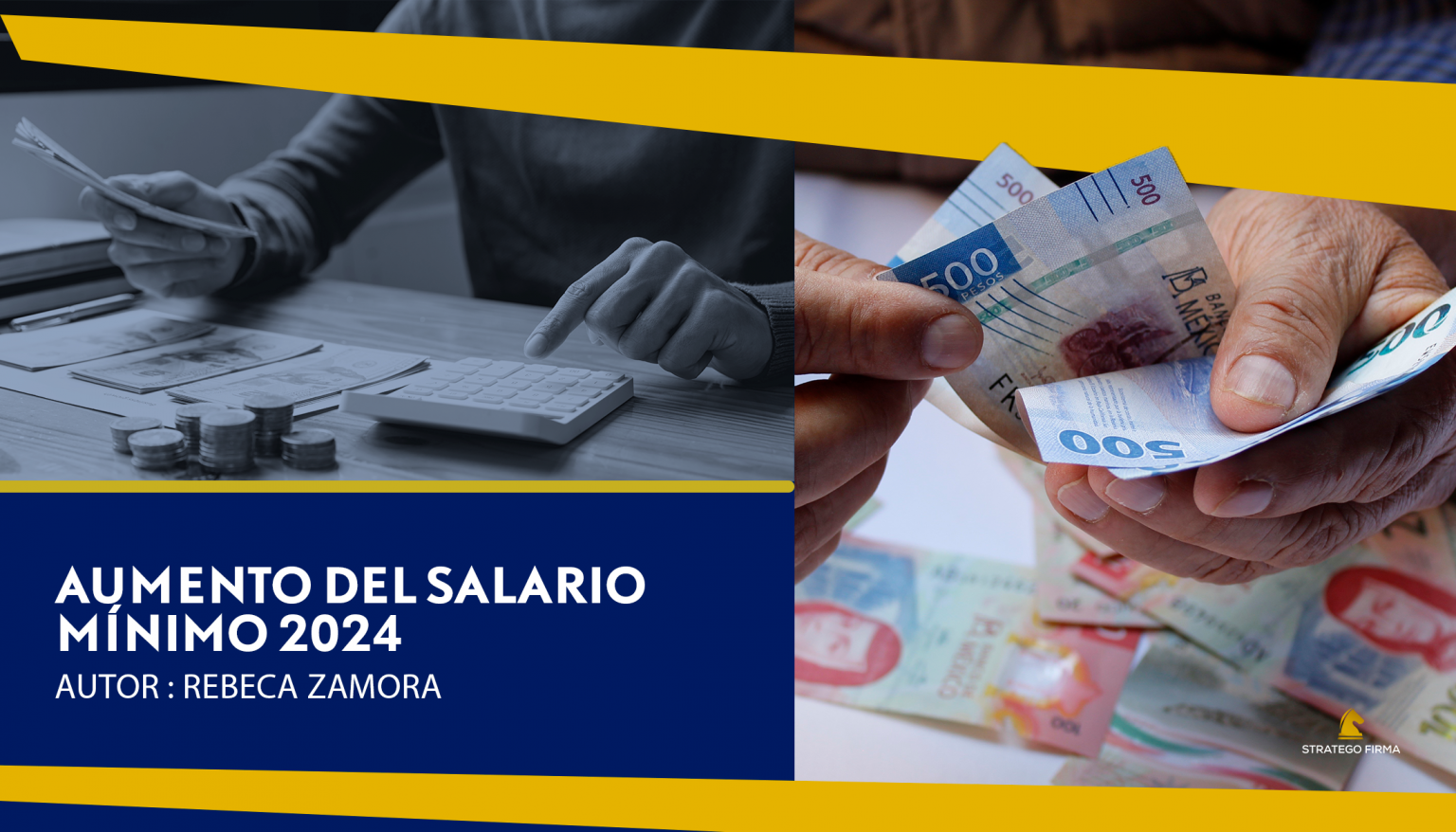 Aumento de salario mínimo 2024 Stratego Firma Artículos